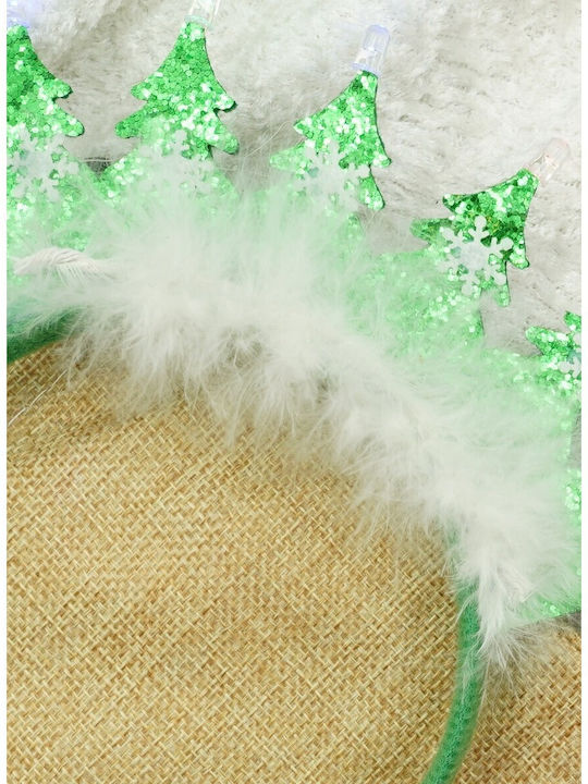 Christmas Headband Wreath Green Color Standard Size Alista Home