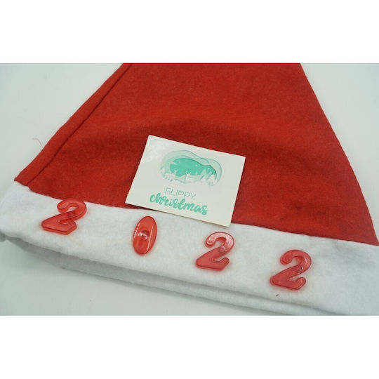 Weihnachtsmann Hut Alista Home 2022 Beschriftung Led Musik Rot Einheitsgröße Polyester