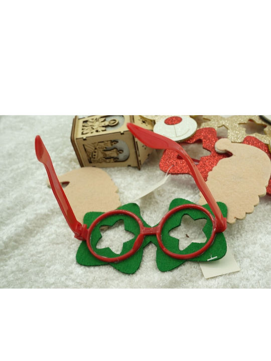 Ochelari De Petrecere De Crăciun În Formă De Stea Moș Crăciun Verde Din Plastic Poliester Alista Home