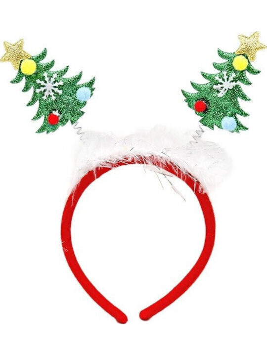 Decorative Headband Flippy Christmas Theme 12 X 25 Cm Christmas Tree Pattern One Size Multicolor