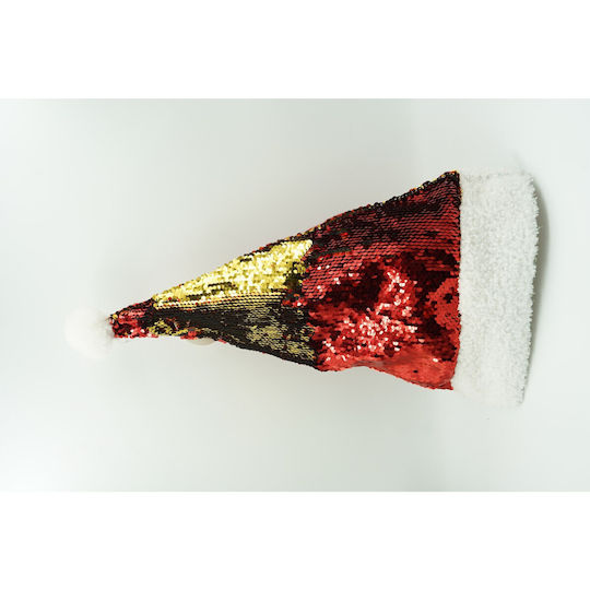 Santa Claus Hat Alista Home Rhinestones In 2 Colors Red Gold One Size Textile Material