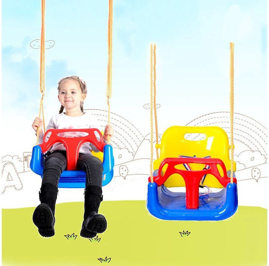Leagăn Suspendat din Plastic 43x35x38 cm pentru 1.5+ Ani Multicolor