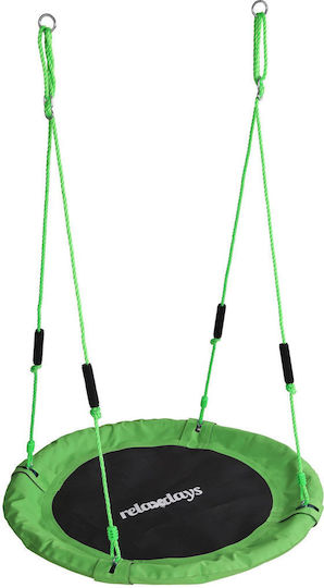 Relaxdays Nest Aufhängen Kinder Schaukel 175x100x100cm Weiß