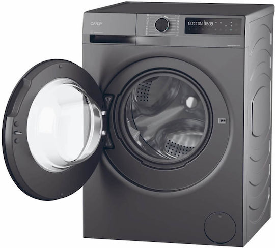 Candy ProWash 500 Waschmaschine 8kg mit Dampftechnologie 1400 Umdrehungen Graues BR 48B6G-S
