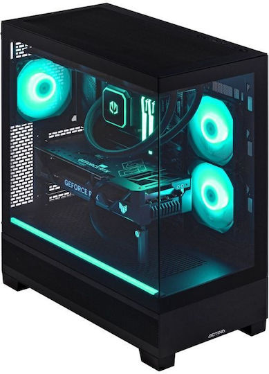 Actina Гейминг Настолен Компютър Ultra 7-270K Плюс 32GB DDR5 1TB SSD GeForce RTX 5070 Ti Без Операционна Система