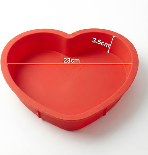Alista Home Formă Pentru Tort Inimă Din Silicon 23cm