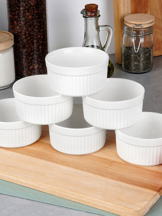 Vilde Formă Pentru Souffle Ceramică 10x5cm 12 Bucăți