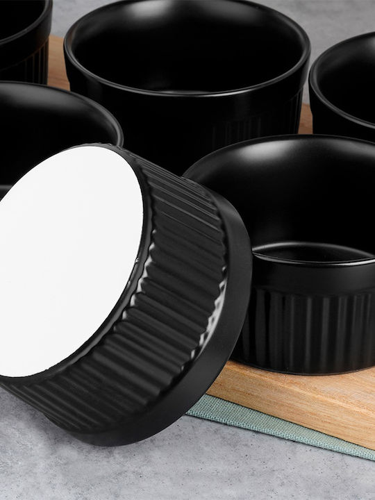Vilde Bakeware Tin For Souffle Ceramic 10x5cm 12 Pieces