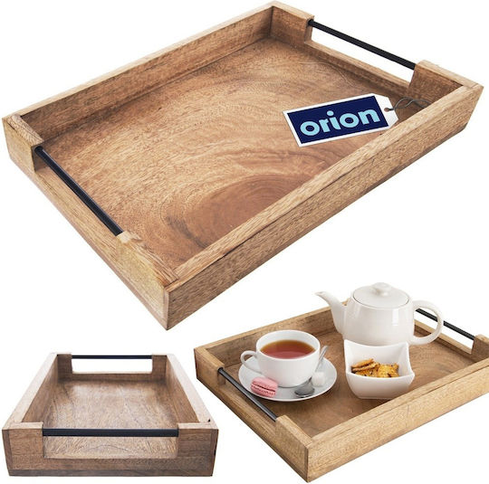 Orion Ξύλινος Δίσκος Σερβιρίσματος 40.5x30.5x6cm
