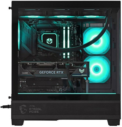 Actina Гейминг Настолен Компютър Ultra 7-270K Плюс/32GB DDR5/1TB SSD/Radeon RX 9070/Без Операционна Система
