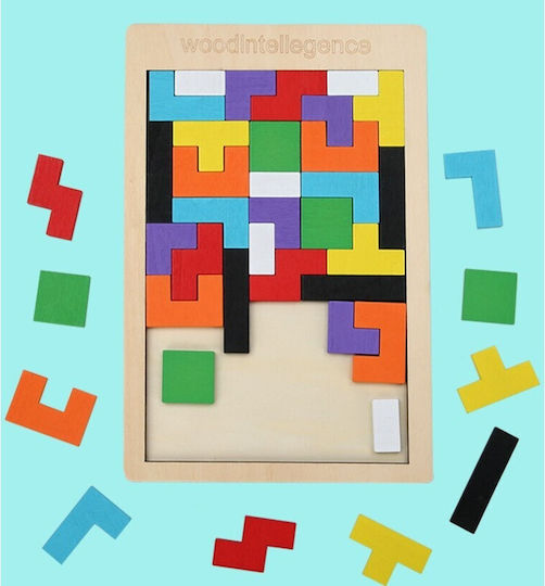 Puzzle Din Lemn Pentru Copii 3+ Ani 40 Piese Alista Home