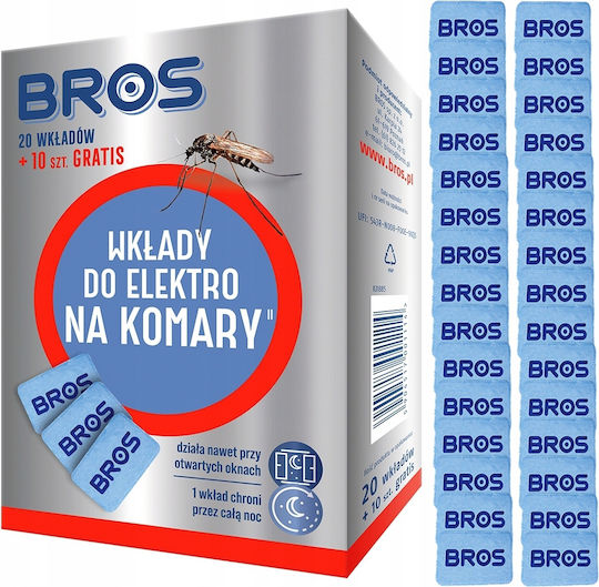 Bros Insektenschutzmittel Tabletten für Mücken 20 Stück