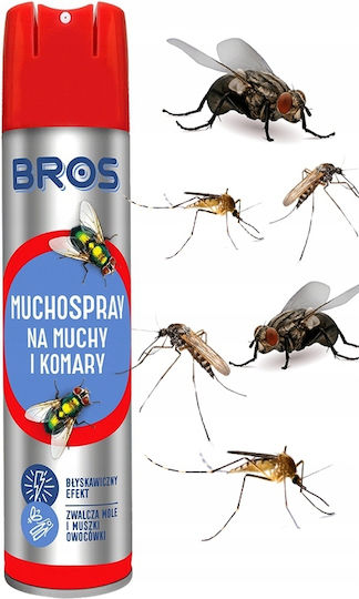 Bros Repelent De Insecte Spray Pentru Muște Țânțari Viespi 250ml