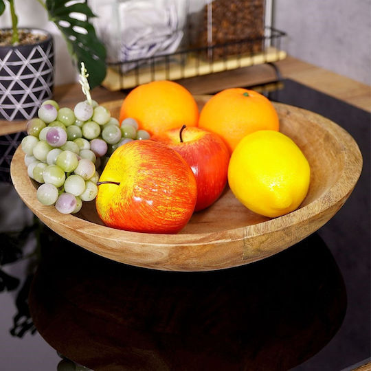 Vilde Obstschale Hölzernes Beiges 30cm