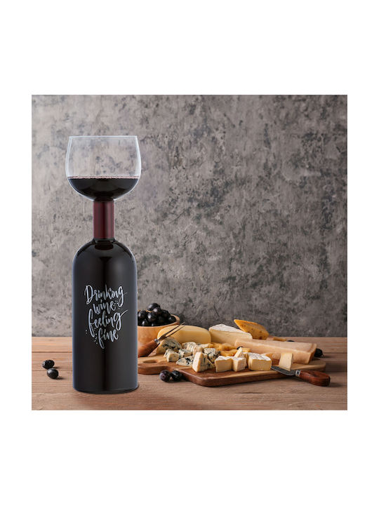 Relaxdays Μπουκάλι Γυάλινο Διάφανο 750ml