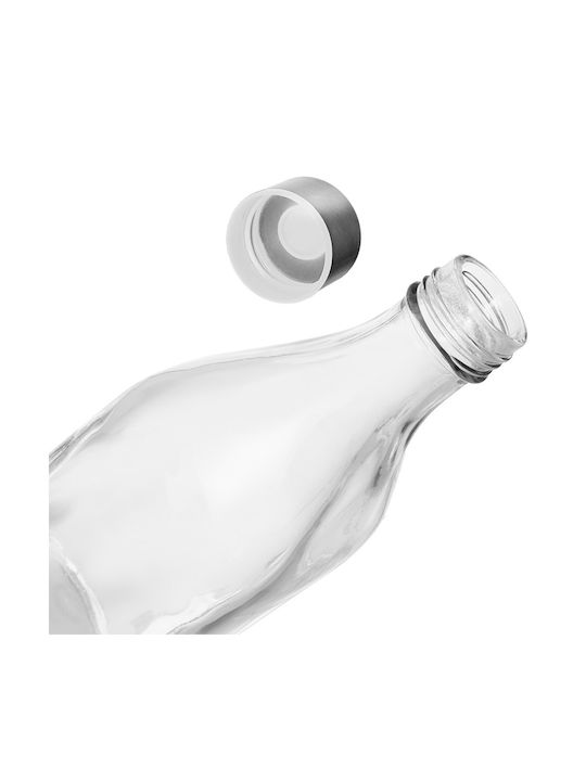 Orion Sticlă De Apă Din Sticlă Cu Capac Șurub Transparent 1100ml