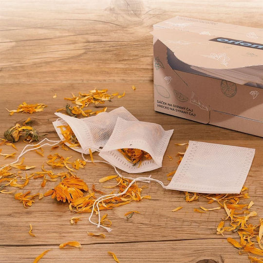Orion Săculeți Textili Pentru Prepararea Ceaiului Săculeți Pentru Prepararea Plantelor Filtru Cafea 50 Bucăți