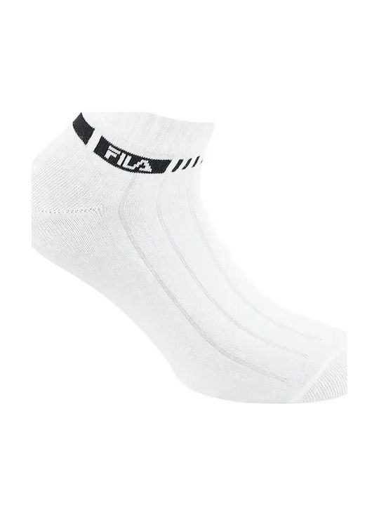 FILA Quarter Μονόχρωμες Κάλτσες Πολύχρωμες 3Pack