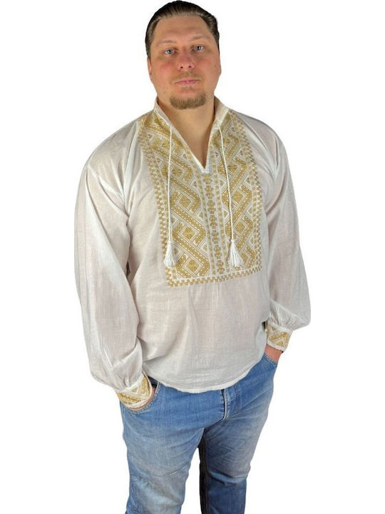 Bluza Alb/Bej