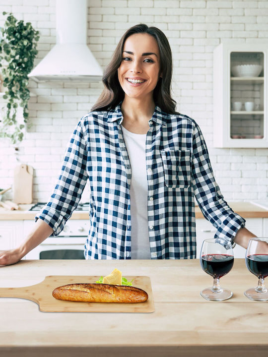 Relaxdays Plăci De Servire Pentru Pizza Din Lemn 30 Cm