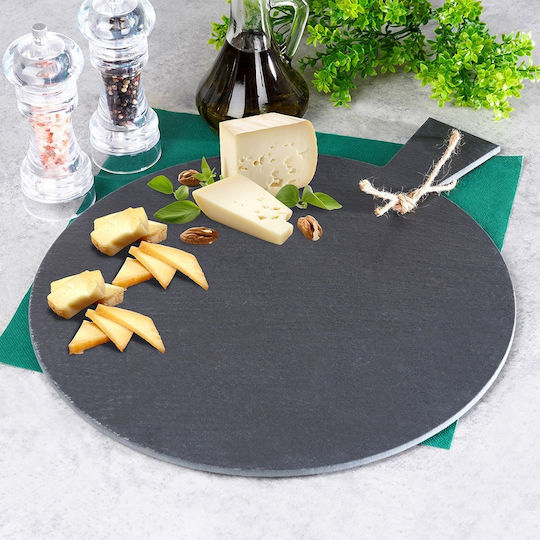 Excellent Houseware Πλατώ Σερβιρίσματος με Χειρολαβή από Πέτρα 43x34εκ. Excellent Houseware Πλατώ Σερβιρίσματος με Χειρολαβή από Πέτρα 43x34εκ.