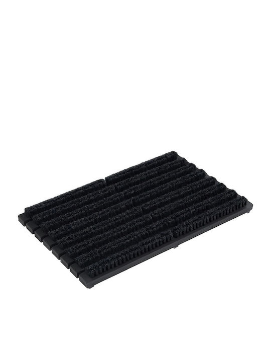 Relaxdays Perie pentru Încălțăminte Neagră 4.5x59x36cm 1.8kg Fabricată din Lemn Plastic