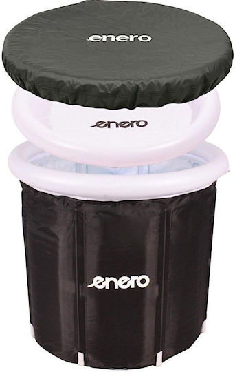 Warm Swimming Pool Ice Bath 80x75cm 1068701 Black