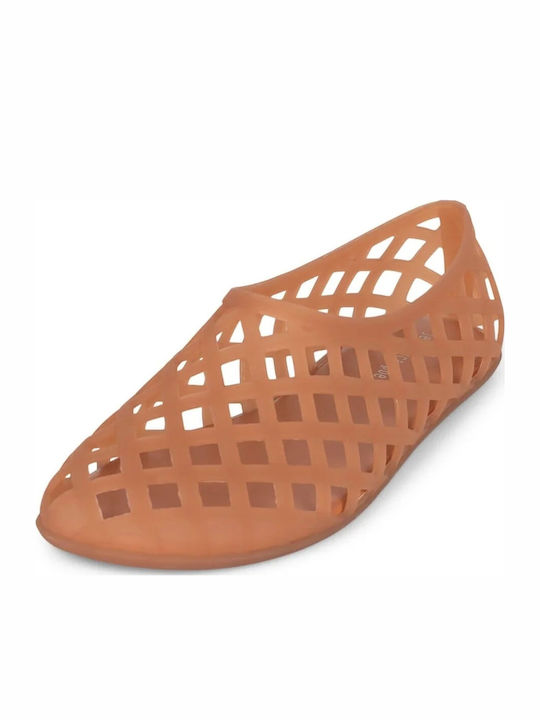 Jeffrey Campbell Γυναικεία Flats Μπαλαρίνες Jellz Beige 010100425900636 Jeffrey Campbell Γυναικεία Flats Μπαλαρίνες Jellz Beige 010100425900636