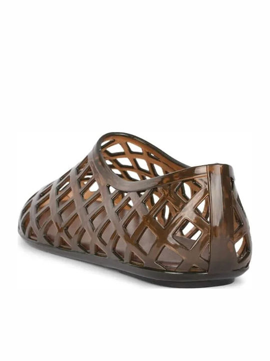 Jeffrey Campbell Women's Flats Ballerinas Jellz Brown 010100425901940