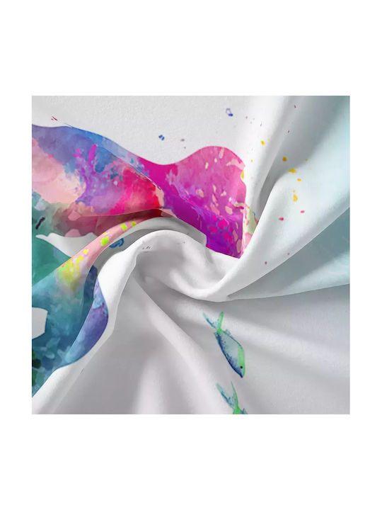 Set Kids Duvet Cover Single With Pillowcase Multicolour 135x200cm