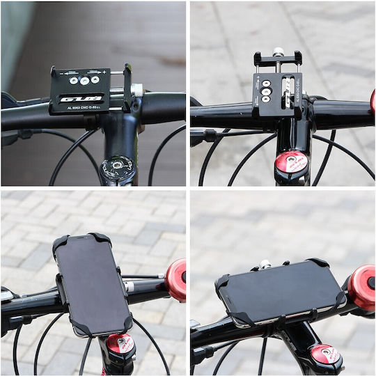 Suport Telefon Pentru Bicicletă Motocicletă Scooter Skateboard Gub G-85sl Negru
