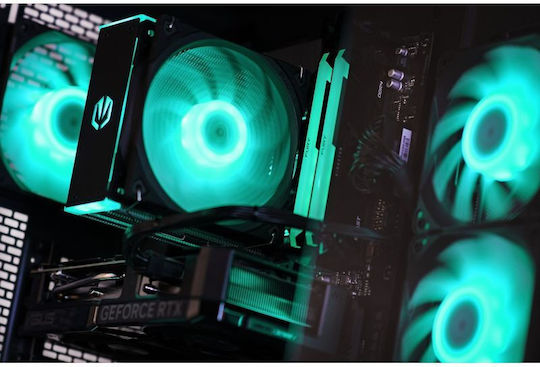 Actina Гейминг Настолен Компютър Ryzen 5-8400F 16GB DDR5 1TB SSD GeForce RTX 5060 Без Операционна Система