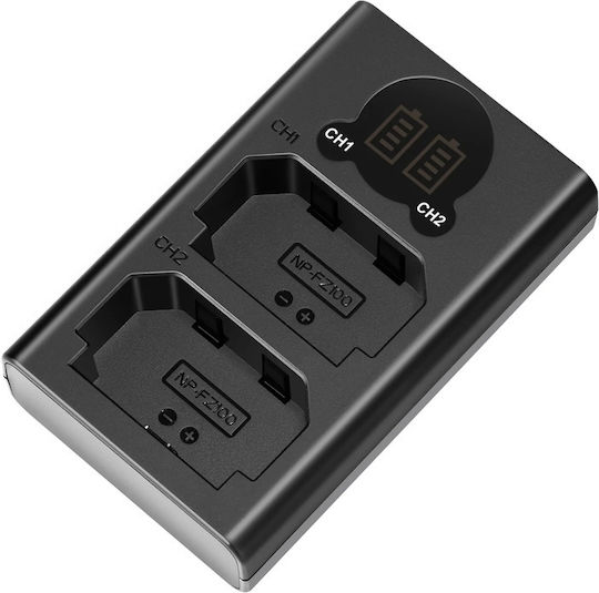 Neewer Double Battery Charger Compatible with Sony