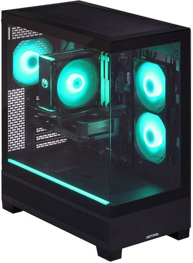 Actina Настолен Компютър Ryzen 5-8400F 16GB DDR5 1TB SSD Radeon RX 580 Без Операционна Система