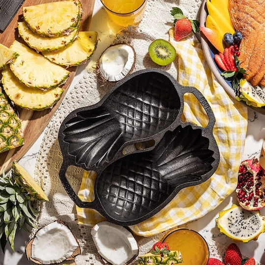 Lodge Bakeware Tin for Cake Cast Iron 2 Positions