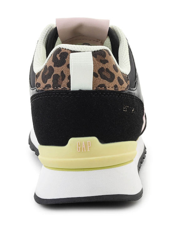 Γυναικεία Flatforms Sneakers Μαύρα
