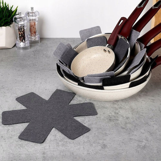 Excellent Houseware Membrană Antiaderentă de Copt din Silicon 6 Bucăți
