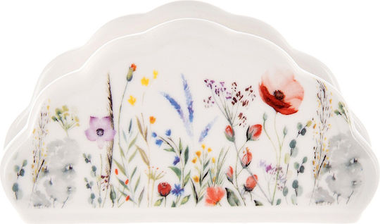 Orion Suport Pentru Șervețele Ceramic Alb 13x4.5x7cm