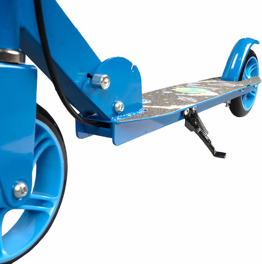 Action One Kids 2-wheel Foldable Scooter Planets Blue