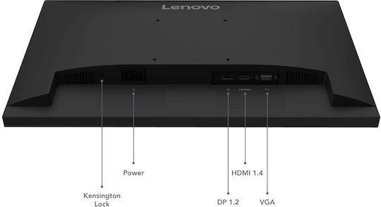 Lenovo ThinkVision E22-40 IPS Monitor 21.5" FHD 1920x1080 με Χρόνο Απόκρισης 4ms GTG