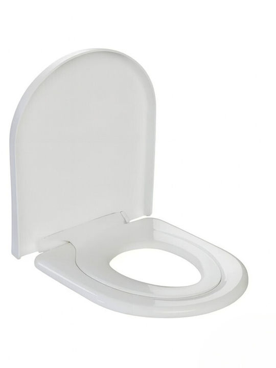 SteweHome Kids Toilet Seat Plastic White