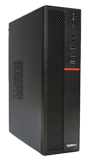 OptimX T5 SFF + Monitor FHD 27" + Kit Tastatură și Mouse USB Refurbished Grad A (Core i5-9500T/16GB/512GB SSD/W11 Pro)