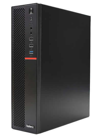 OptimX T5 SFF + Kit Tastatură și Mouse USB Recondiționat Grad A (Core i5-9500T/8GB/256GB SSD/W11 Pro)