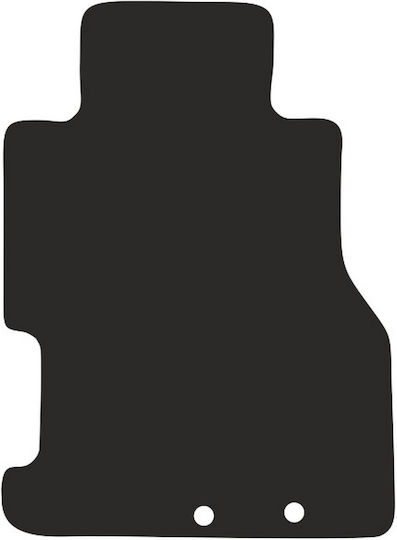 Nylon Driver Mat Honda Civic Vii 3-door Hatchback Coupe 2001-2005 Rubberized Driver Mat