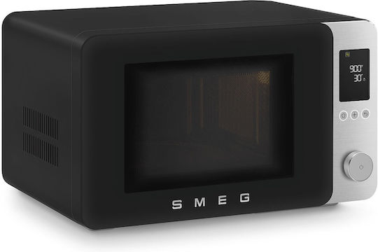 Smeg Mikrowellenofen mit Grill 27lt Schwarze