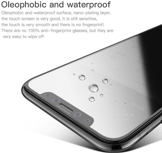 Flippy Film De Protecție iPhone 14 Pro Sticlă Securizată Temperată Duritate 9h Privacy Mată Transparență 360 Protecție Completă