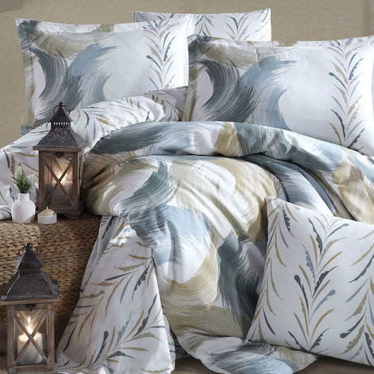 Clasy Home Σετ Διπλή 200x220cm Μπεζ