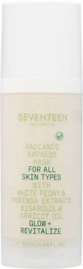 Seventeen Radiance Express Alle Hauttypen Gesichtsmaske 50ml