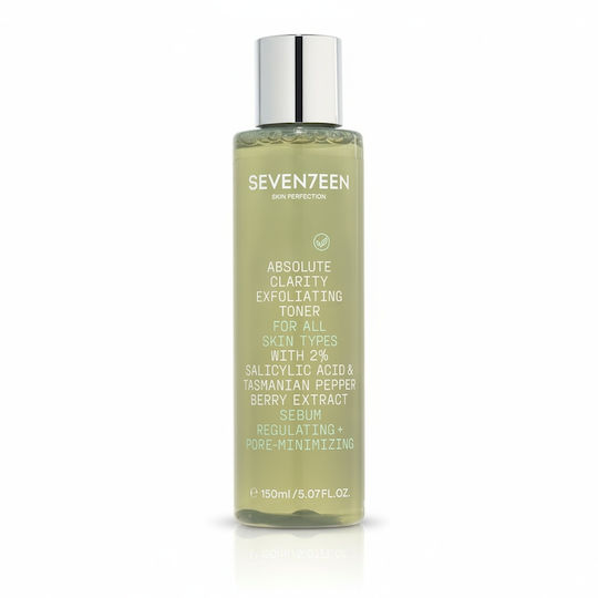 Seventeen Absolute Clarity Lichid Toner Pentru Față Cu Acid Salicilic 150ml