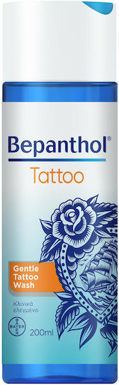 Bepanthol Tattoo Gentle Wash Αφρόλουτρο με Νιασιναμίδη για Λάμψη 200ml